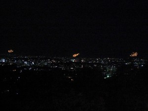 送り火