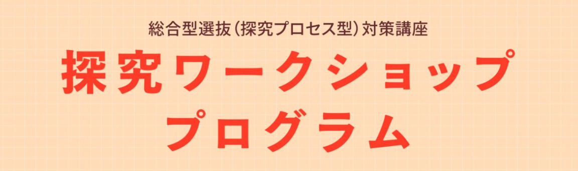 探究ワークショッププログラム