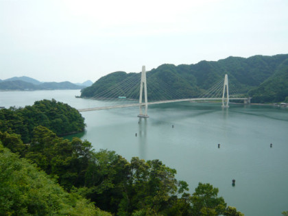 引揚記念公園の丘からの風景