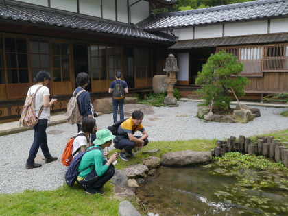 村上家の庭園