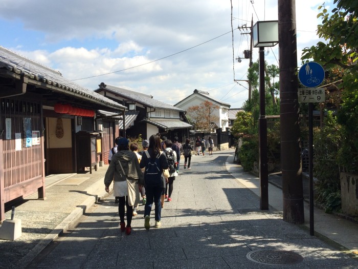 嵯峨鳥居本の町を歩く