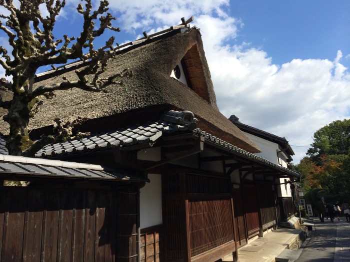 嵯峨鳥居本の民家