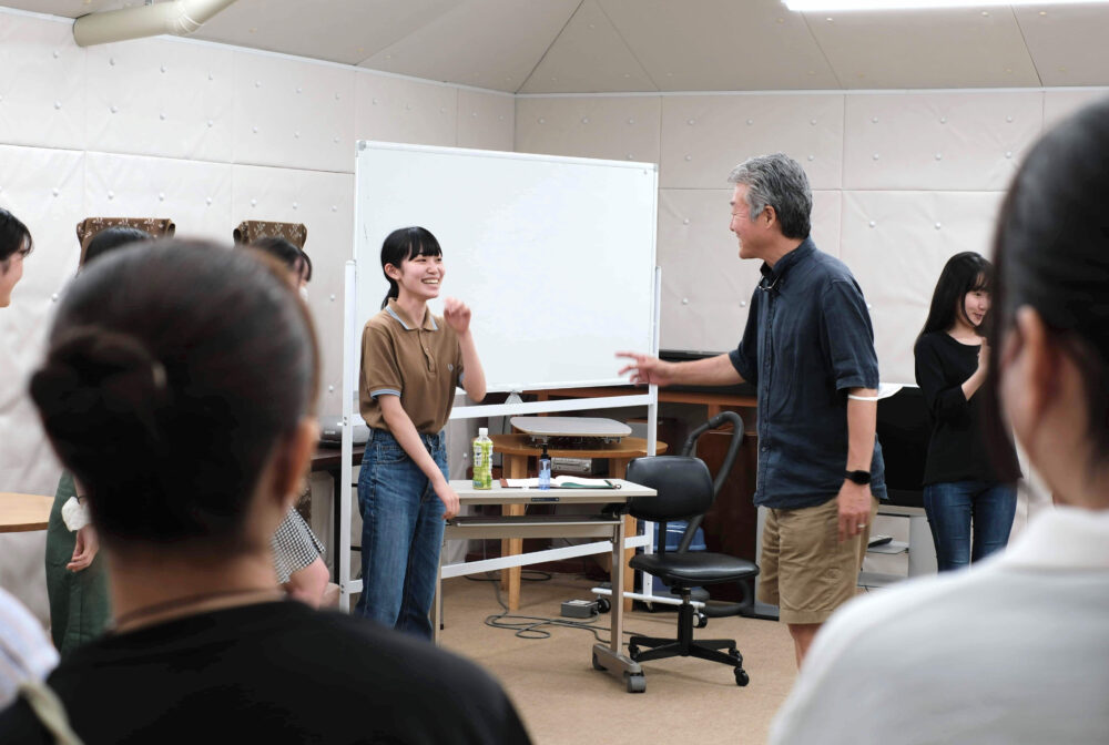 映画学科俳優コース_水上先生・演技ワークショップ