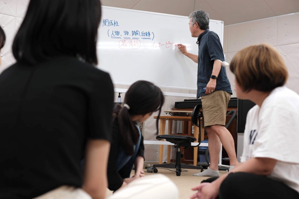 映画学科俳優コース_水上先生・演技ワークショップ