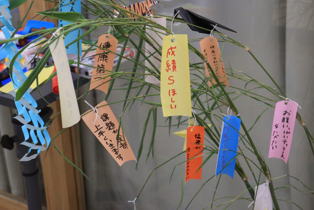 情報デザイン学科研究室　七夕