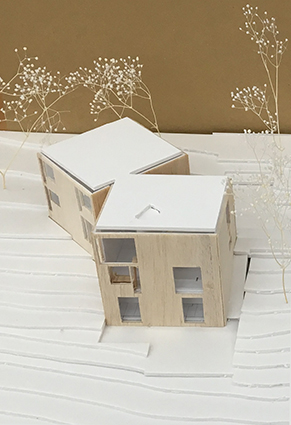 建築デザインコース 名作住宅の模型をいきなりつくってみる 建築デザインコース 通信教育部