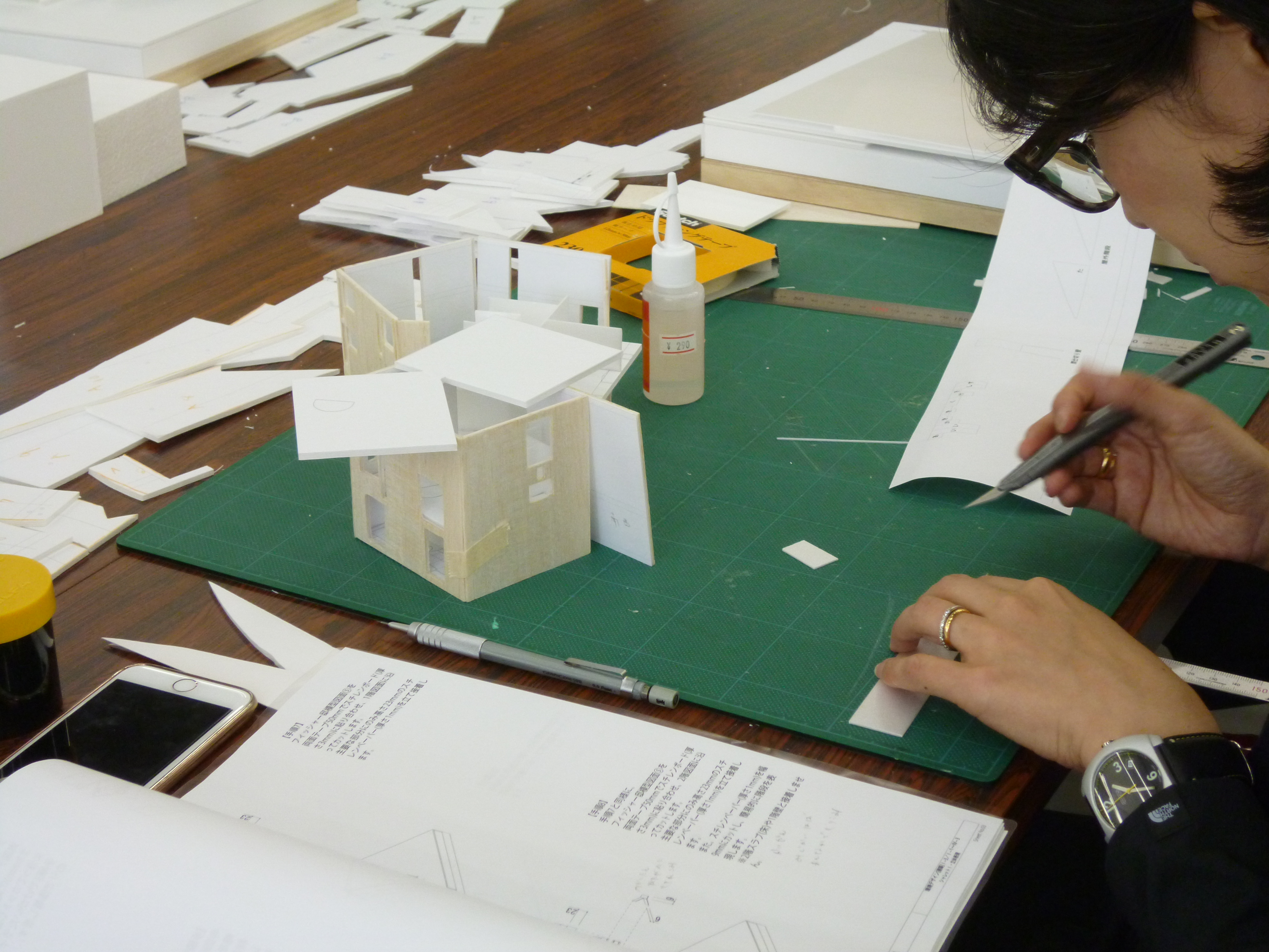 建築デザインコース 名建築を通して模型の基礎を学ぶ 建築デザインコース 通信教育部