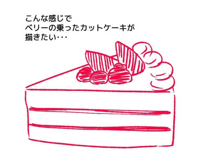 イラストレーションコース 資料写真を観察しよう ケーキ編 イラストレーションコース 通信教育課程 イラストレーションコース 資料写真を観察しよう ケーキ編 イラストレーションコース 通信教育課程