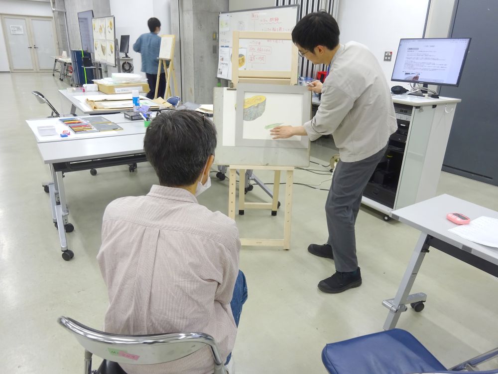 【日本画コース】写生から制作まで〜1年次スクーリング紹介〜