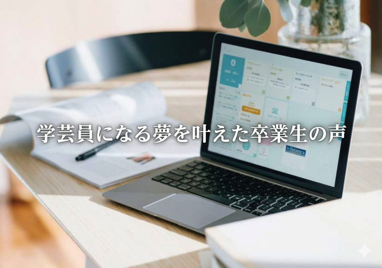 【卒業生の声】学芸員になる夢を叶えた卒業生