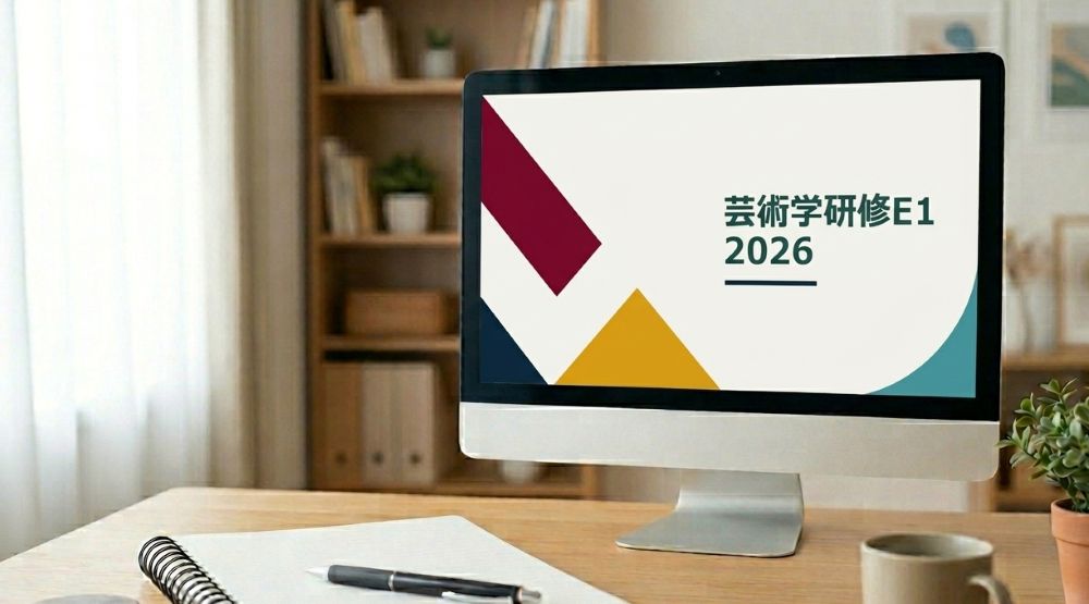 【芸術学コース】学友さん、コンニチワ！―通信だけど1人じゃない。最初のスクーリング「芸術学研修（遠隔）」レポート
