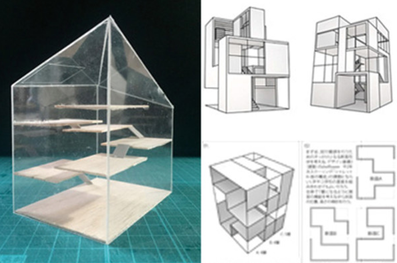 住宅の設計に取り組む