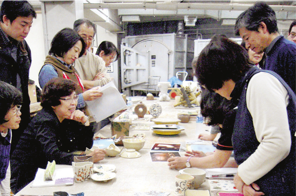 作品講評会の様子