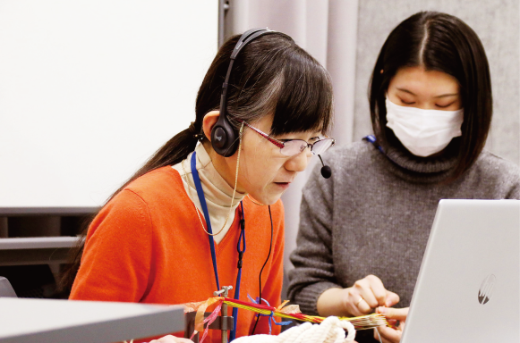 遠隔授業も充実