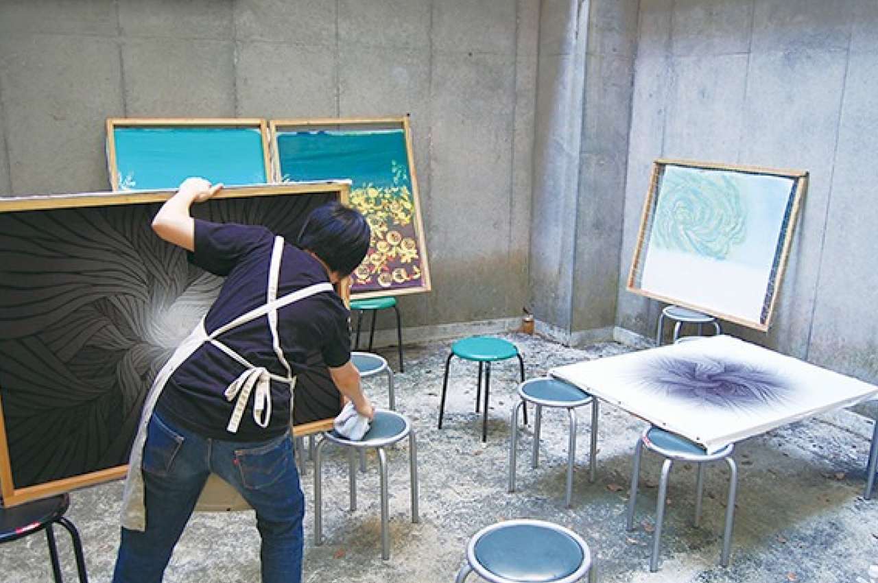 テーマにもとづいて作品制作