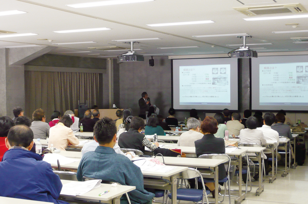 卒業研究発表会の様子