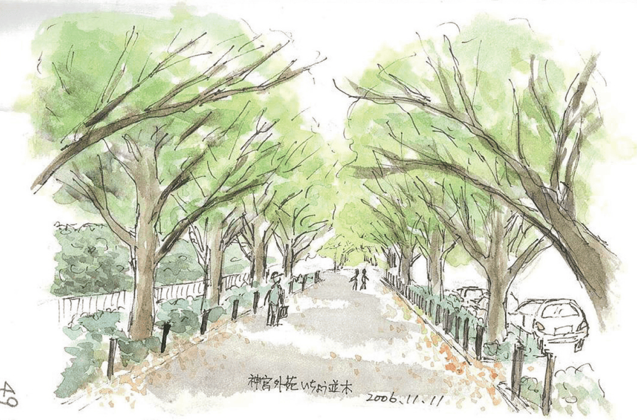 スケッチを描いてアイデアを蓄積