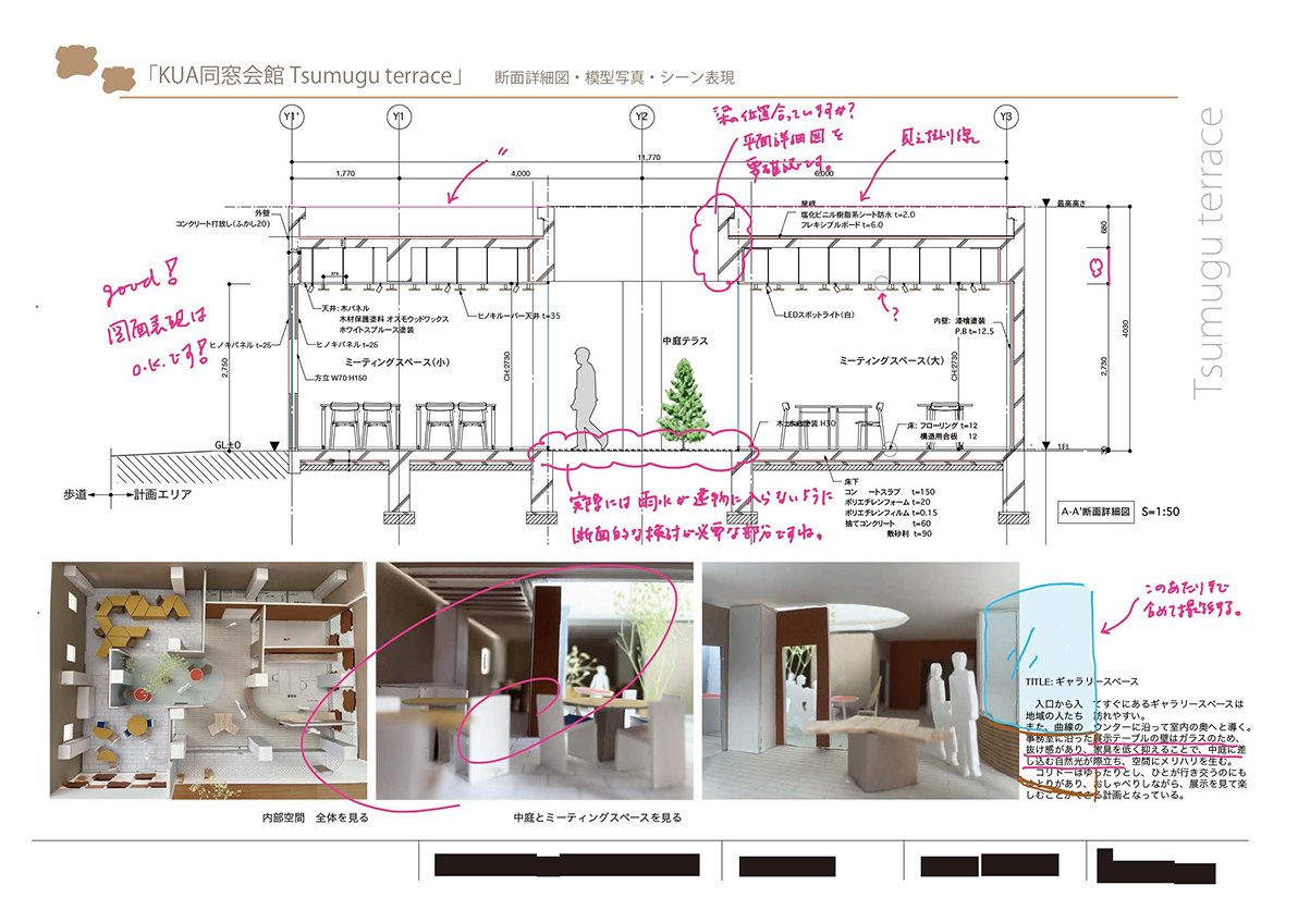 添削・講評指導例