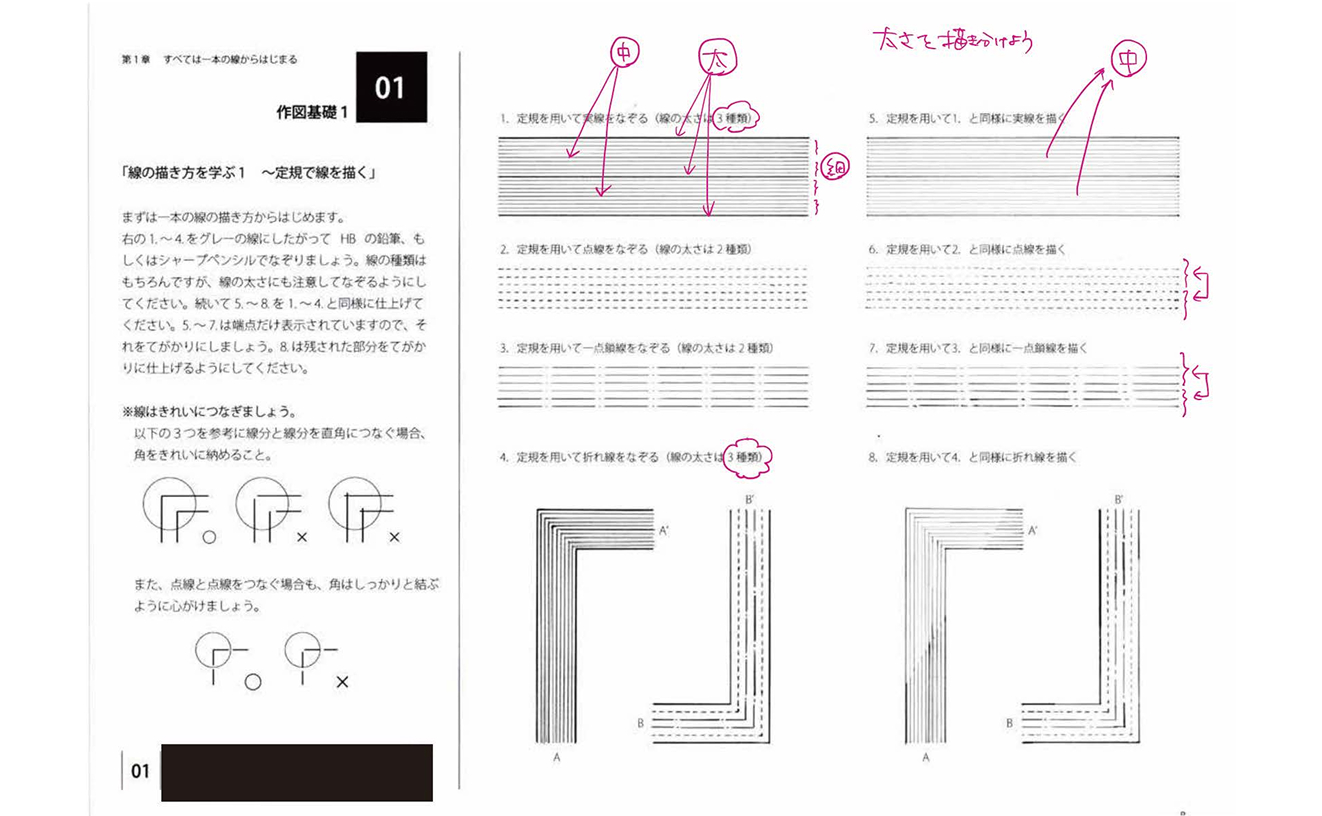 添削・講評指導例