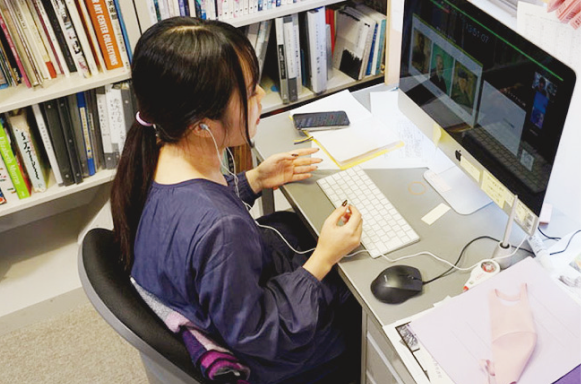 充実したオンライン授業