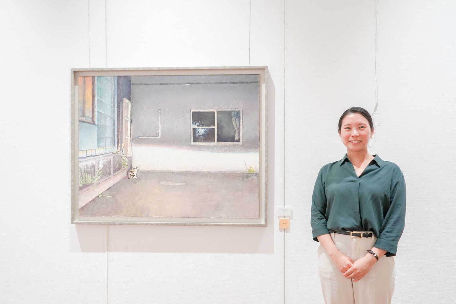 大賞を受賞された浅原 舞さん　「猫 三毛」