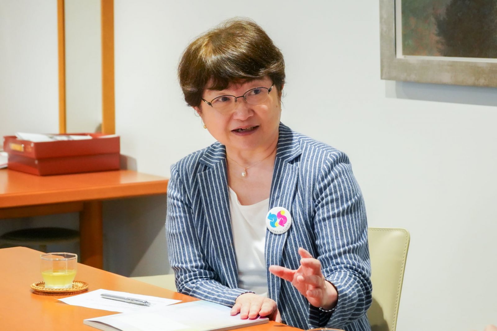 吉川左紀子学長