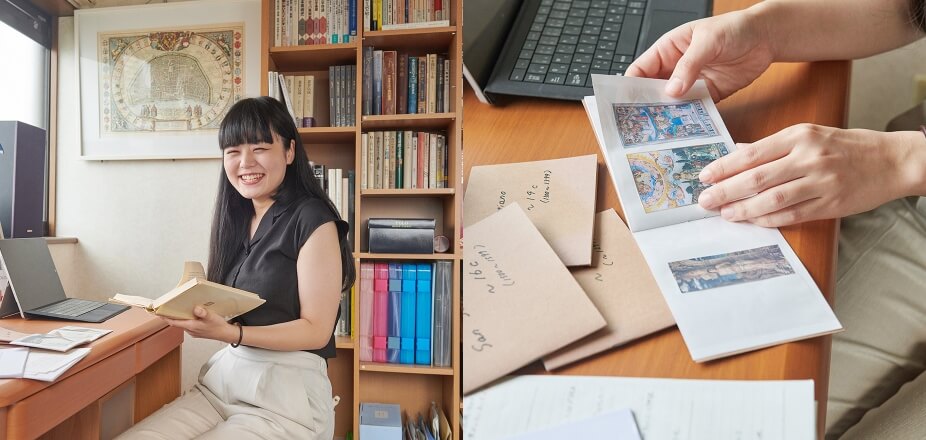 美術品輸送業に就職。自ら考え、調査する力が支えに