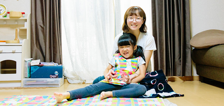 子育て中。人生の転機を経験しながら染織を学ぶ