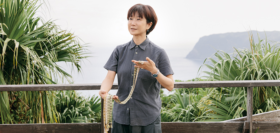 染織の制作実践と研究で、地域に伝わる技をつなぐ