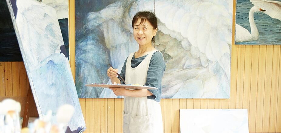 薬剤師×洋画。「絵筆を持って墓場まで！」