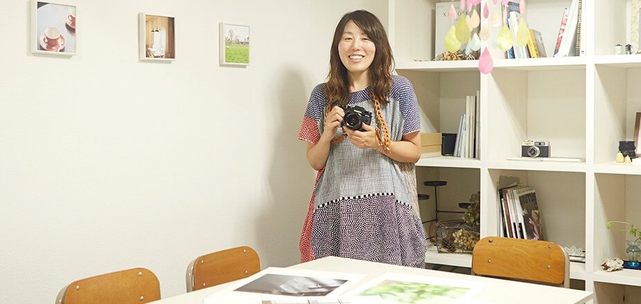 在学中に写真家として独立。思いきって新しい自分へ