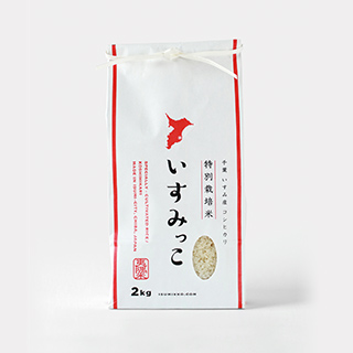 特別栽培米「いすみっこ」パッケージデザイン／ブランディング／2016年
