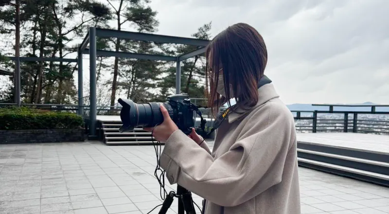 安尾さん（卒業式写真）